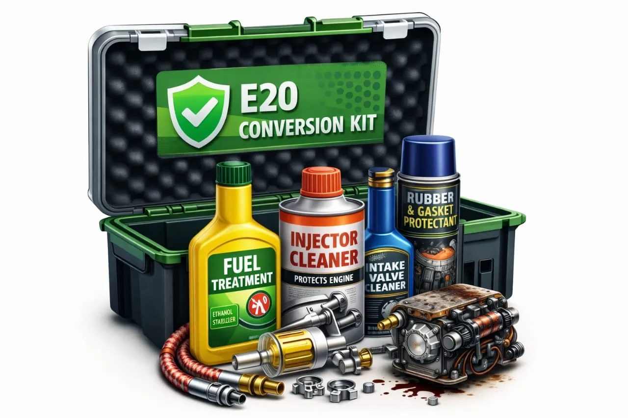E20 Conversion Kit Component Upgrades vs Standard Parts